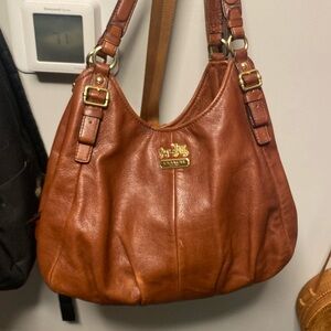 Coach brown bag